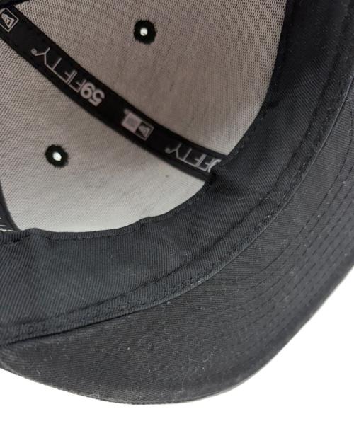 New Era（ニューエラ）New Era (ニューエラ) 59FIFTY CHICAGO BULLS ブラック サイズ:SIZE 7 1/8(55.8cm)の古着・服飾アイテム