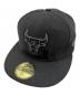 New Era（ニューエラ）の古着「59FIFTY CHICAGO BULLS」｜ブラック