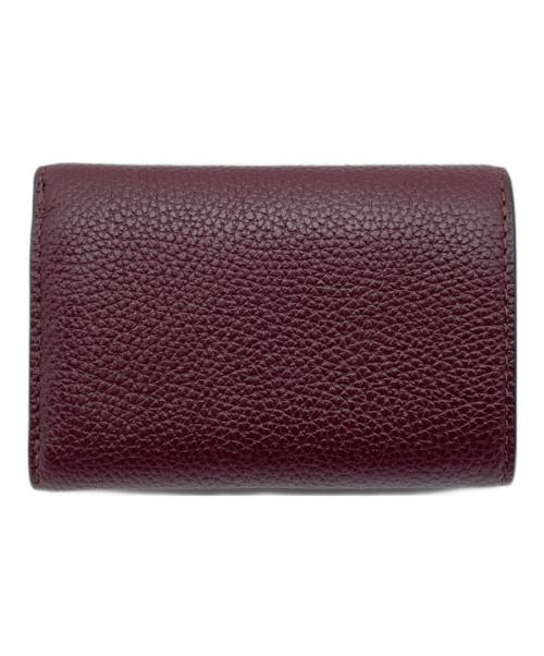 COACH（コーチ）COACH (コーチ) Leather Essential Mini Trifold Wallet ブラウンの古着・服飾アイテム