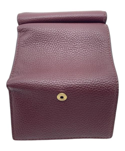COACH（コーチ）COACH (コーチ) Leather Essential Mini Trifold Wallet ブラウンの古着・服飾アイテム