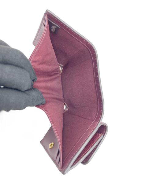 COACH（コーチ）COACH (コーチ) Leather Essential Mini Trifold Wallet ブラウンの古着・服飾アイテム