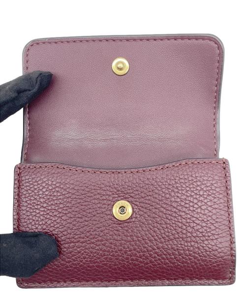 COACH（コーチ）COACH (コーチ) Leather Essential Mini Trifold Wallet ブラウンの古着・服飾アイテム