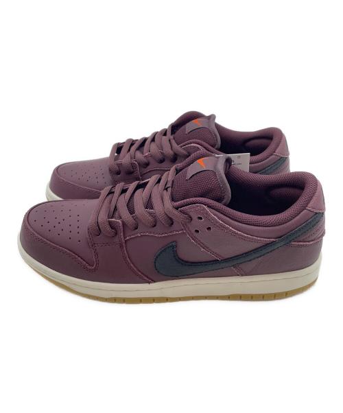 NIKE SB（ナイキエスビー）NIKE SB (ナイキエスビー) SB DUNK LOW PRO ISO BURGUNDY CRUSH パープル サイズ:27.5の古着・服飾アイテム