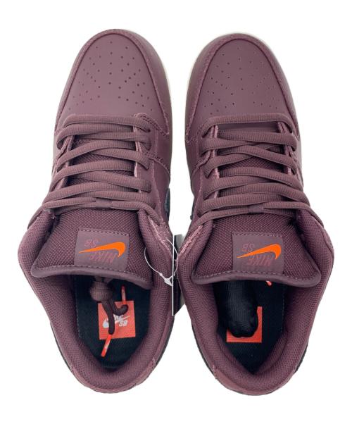 NIKE SB（ナイキエスビー）NIKE SB (ナイキエスビー) SB DUNK LOW PRO ISO BURGUNDY CRUSH パープル サイズ:27.5の古着・服飾アイテム