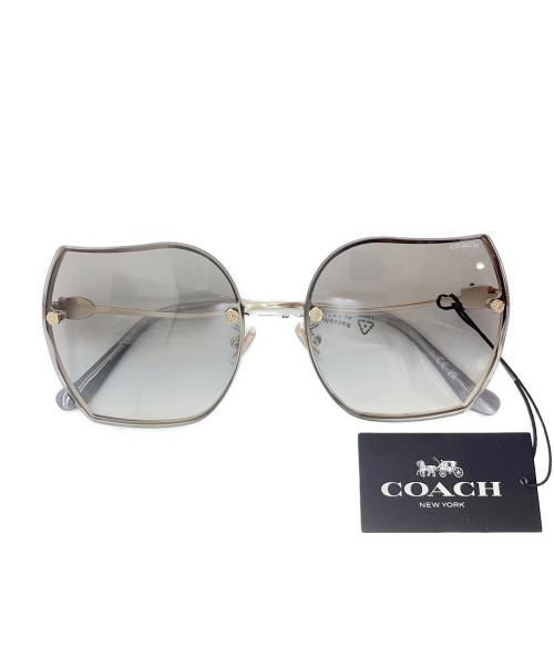 COACH（コーチ）COACH (コーチ) サングラス ベージュの古着・服飾アイテム