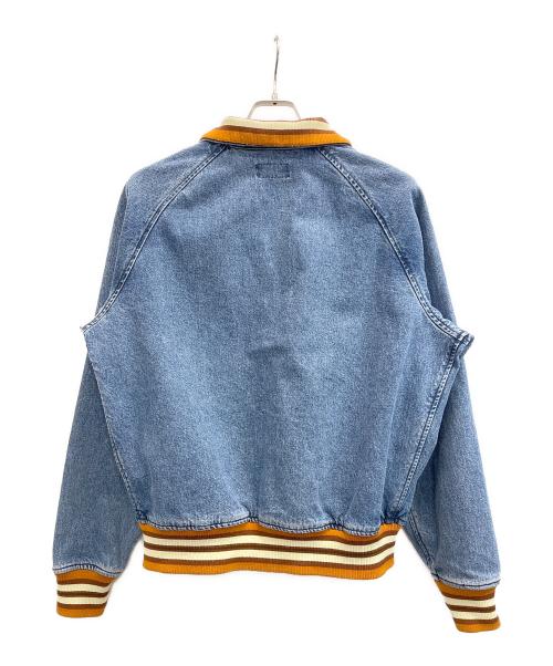 AFB（エーエフビー）AFB (エーエフビー) STAR DENIM JACKET インディゴ サイズ:XLの古着・服飾アイテム