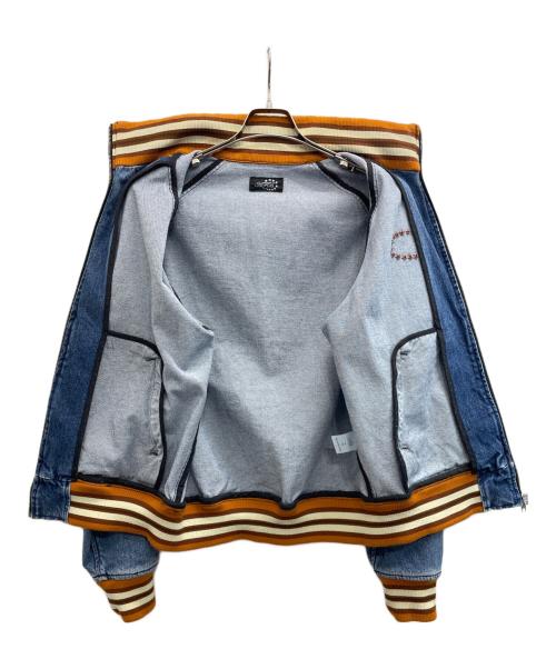 AFB（エーエフビー）AFB (エーエフビー) STAR DENIM JACKET インディゴ サイズ:XLの古着・服飾アイテム