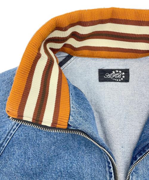 AFB（エーエフビー）AFB (エーエフビー) STAR DENIM JACKET インディゴ サイズ:XLの古着・服飾アイテム