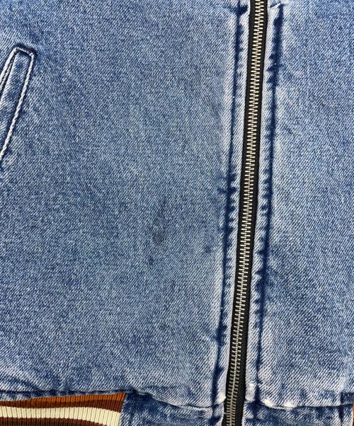 AFB（エーエフビー）AFB (エーエフビー) STAR DENIM JACKET インディゴ サイズ:XLの古着・服飾アイテム