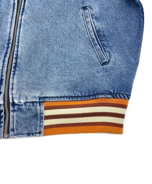 AFB（エーエフビー）AFB (エーエフビー) STAR DENIM JACKET インディゴ サイズ:XLの古着・服飾アイテム