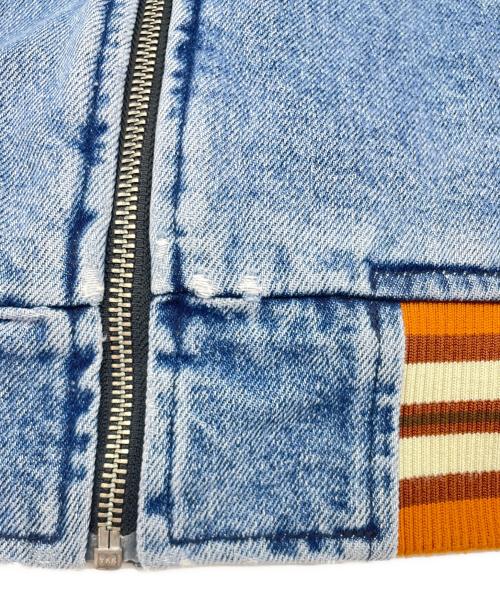 AFB（エーエフビー）AFB (エーエフビー) STAR DENIM JACKET インディゴ サイズ:XLの古着・服飾アイテム