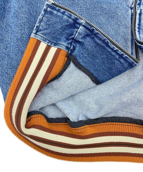 AFB（エーエフビー）AFB (エーエフビー) STAR DENIM JACKET インディゴ サイズ:XLの古着・服飾アイテム