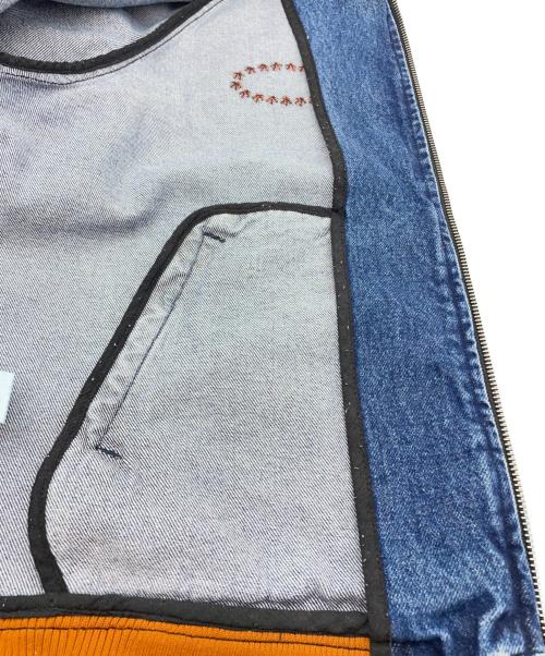 AFB（エーエフビー）AFB (エーエフビー) STAR DENIM JACKET インディゴ サイズ:XLの古着・服飾アイテム