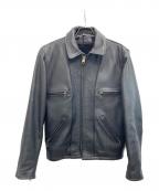 Schottショット）の古着「シングルライダースジャケット 680」｜ブラック