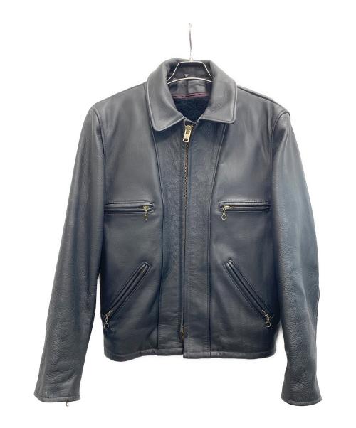Schott（ショット）Schott (ショット) シングルライダースジャケット 680 ブラック サイズ:38の古着・服飾アイテム