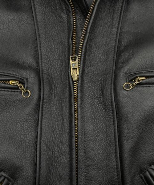 Schott（ショット）Schott (ショット) シングルライダースジャケット 680 ブラック サイズ:38の古着・服飾アイテム