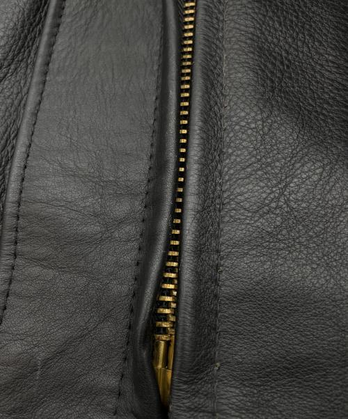 Schott（ショット）Schott (ショット) シングルライダースジャケット 680 ブラック サイズ:38の古着・服飾アイテム