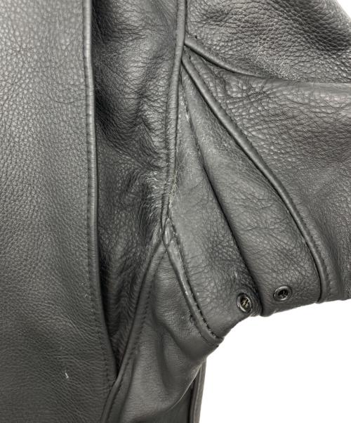 Schott（ショット）Schott (ショット) シングルライダースジャケット 680 ブラック サイズ:38の古着・服飾アイテム