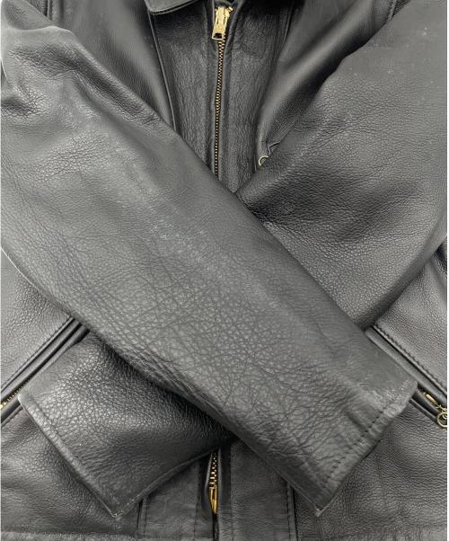 Schott（ショット）Schott (ショット) シングルライダースジャケット 680 ブラック サイズ:38の古着・服飾アイテム