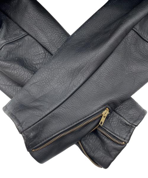 Schott（ショット）Schott (ショット) シングルライダースジャケット 680 ブラック サイズ:38の古着・服飾アイテム
