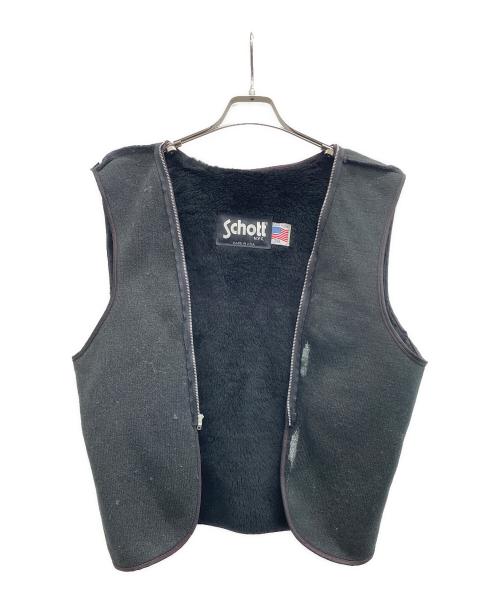 Schott（ショット）Schott (ショット) シングルライダースジャケット 680 ブラック サイズ:38の古着・服飾アイテム