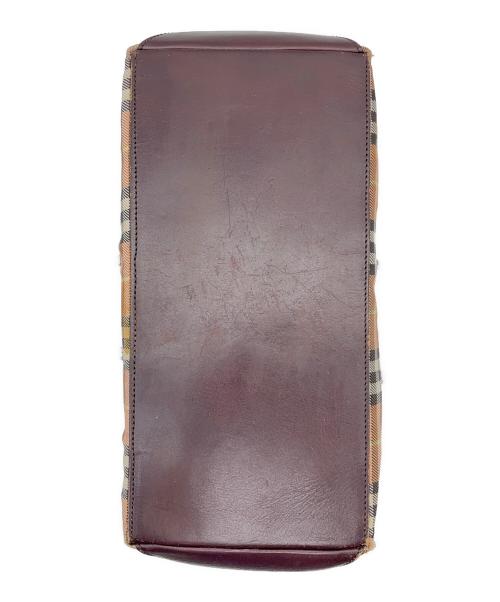 BURBERRY BLUE LABEL（バーバリー ブルー レーベル）BURBERRY BLUE LABEL (バーバリー ブルー レーベル) トートバッグ オレンジの古着・服飾アイテム