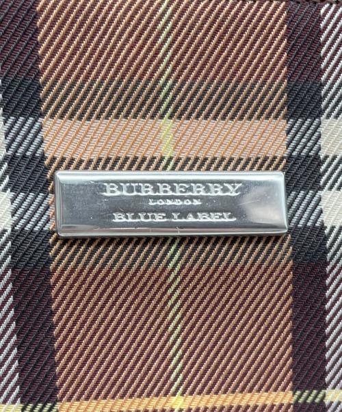 BURBERRY BLUE LABEL（バーバリー ブルー レーベル）BURBERRY BLUE LABEL (バーバリー ブルー レーベル) トートバッグ オレンジの古着・服飾アイテム