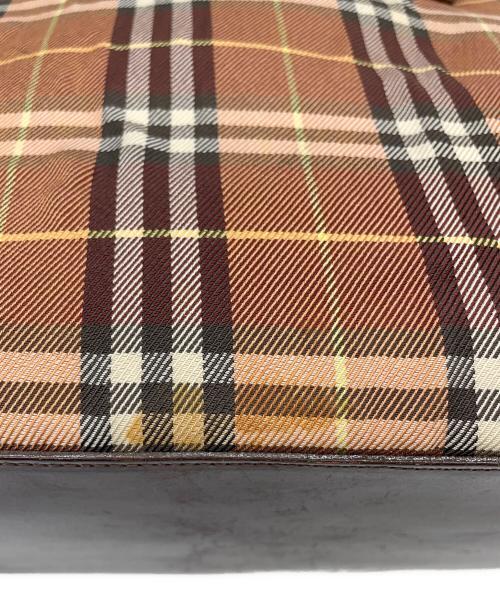 BURBERRY BLUE LABEL（バーバリー ブルー レーベル）BURBERRY BLUE LABEL (バーバリー ブルー レーベル) トートバッグ オレンジの古着・服飾アイテム