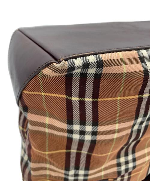 BURBERRY BLUE LABEL（バーバリー ブルー レーベル）BURBERRY BLUE LABEL (バーバリー ブルー レーベル) トートバッグ オレンジの古着・服飾アイテム