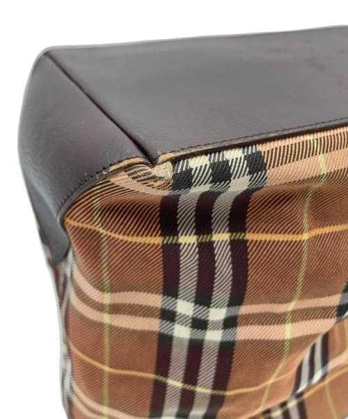 BURBERRY BLUE LABEL（バーバリー ブルー レーベル）BURBERRY BLUE LABEL (バーバリー ブルー レーベル) トートバッグ オレンジの古着・服飾アイテム