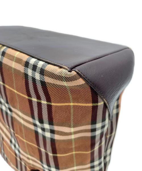 BURBERRY BLUE LABEL（バーバリー ブルー レーベル）BURBERRY BLUE LABEL (バーバリー ブルー レーベル) トートバッグ オレンジの古着・服飾アイテム