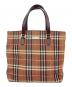 BURBERRY BLUE LABEL（バーバリー ブルー レーベル）の古着「トートバッグ」｜オレンジ