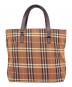 BURBERRY BLUE LABEL (バーバリー ブルー レーベル) トートバッグ オレンジ：10000円