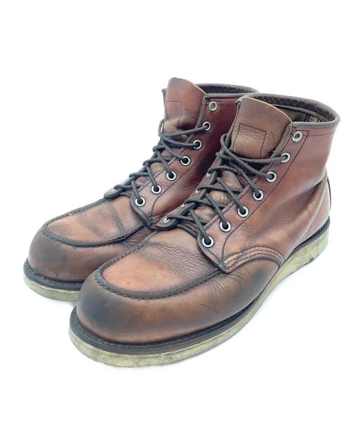 RED WING（レッドウィング）RED WING (レッドウィング) 6ホールブーツ ブラウン サイズ:27.5cmの古着・服飾アイテム