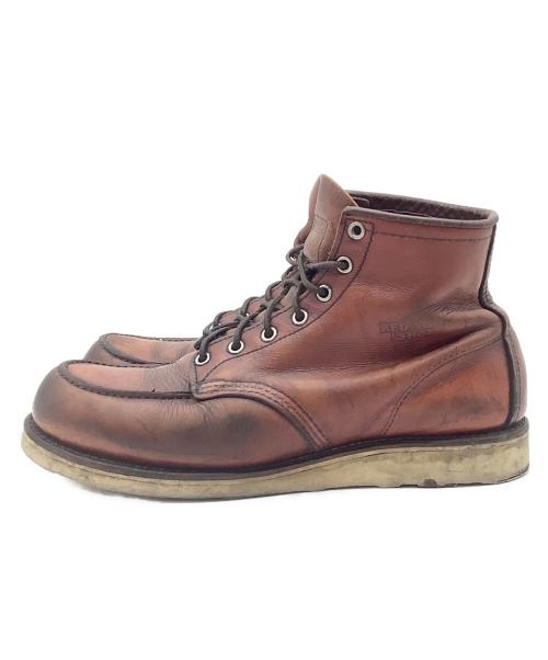 RED WING（レッドウィング）RED WING (レッドウィング) 6ホールブーツ ブラウン サイズ:27.5cmの古着・服飾アイテム