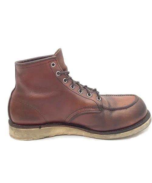 RED WING（レッドウィング）RED WING (レッドウィング) 6ホールブーツ ブラウン サイズ:27.5cmの古着・服飾アイテム