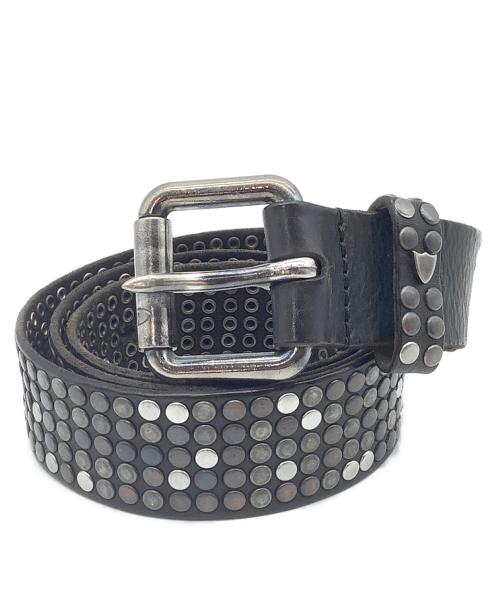 htc（エイチティーシー）htc (エイチティーシー) レザーベルト ブラックの古着・服飾アイテム