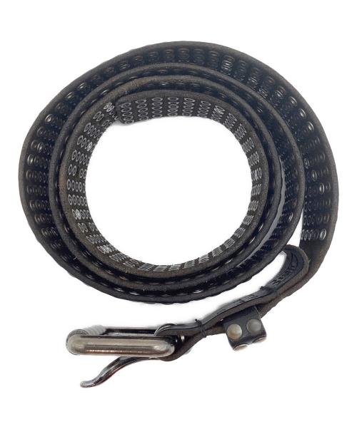 htc（エイチティーシー）htc (エイチティーシー) レザーベルト ブラックの古着・服飾アイテム