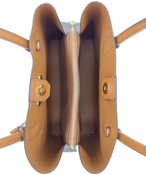 MICHAEL KORS（マイケル・コース）MICHAEL KORS (マイケル・コース) Mercer Gallery Medium Logo Satchel ブラウンの古着・服飾アイテム