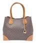 MICHAEL KORS (マイケル・コース) Mercer Gallery Medium Logo Satchel ブラウン：10000円