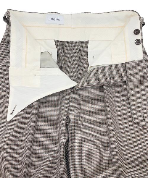 Tangent（タンジェント）Tangent (タンジェント) HENRY TAN02° ウォッシャブルウール ベージュ サイズ:44の古着・服飾アイテム