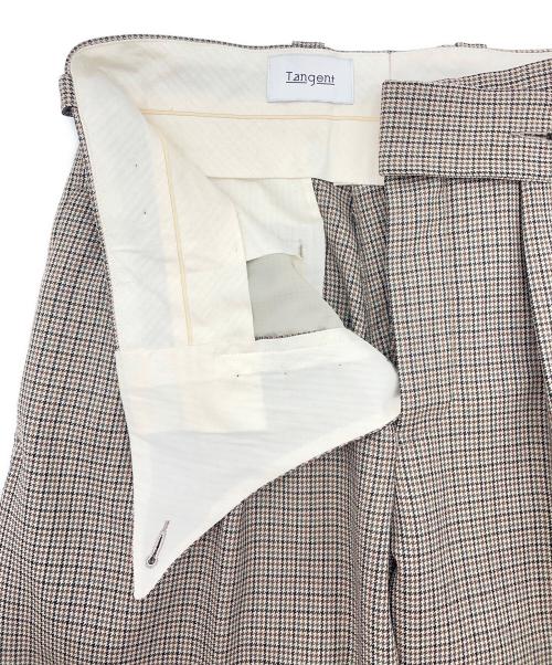 Tangent（タンジェント）Tangent (タンジェント) HENRY TAN02° ウォッシャブルウール ベージュ サイズ:44の古着・服飾アイテム