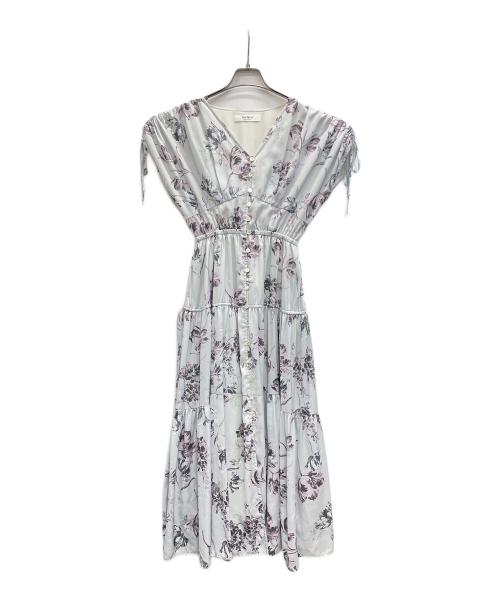 HER LIP TO（ハーリップトゥ）HER LIP TO (ハーリップトゥ) Full Of Love Long Dress スカイブルー サイズ:Mの古着・服飾アイテム