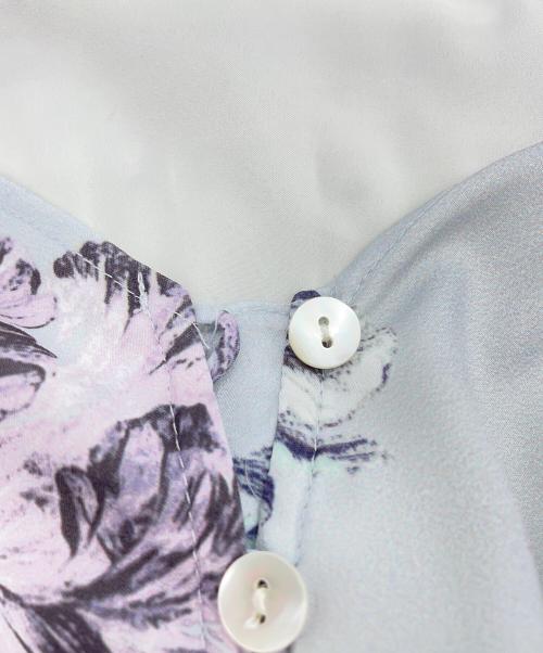 HER LIP TO（ハーリップトゥ）HER LIP TO (ハーリップトゥ) Full Of Love Long Dress スカイブルー サイズ:Mの古着・服飾アイテム