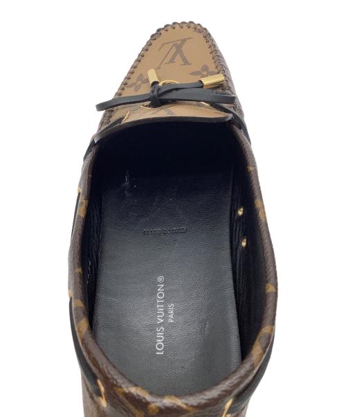 LOUIS VUITTON（ルイ ヴィトン）LOUIS VUITTON (ルイ ヴィトン) ローファー ブラウン サイズ:37の古着・服飾アイテム