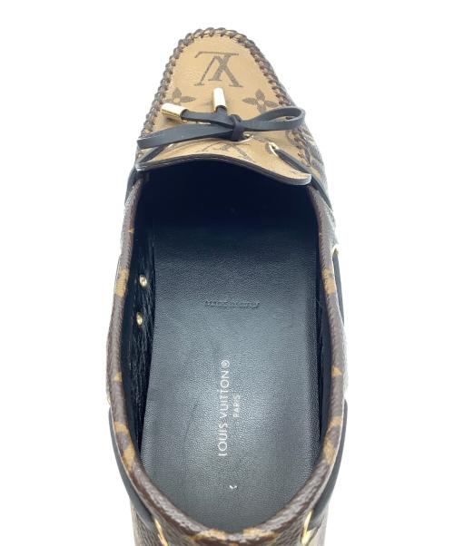 LOUIS VUITTON（ルイ ヴィトン）LOUIS VUITTON (ルイ ヴィトン) ローファー ブラウン サイズ:37の古着・服飾アイテム