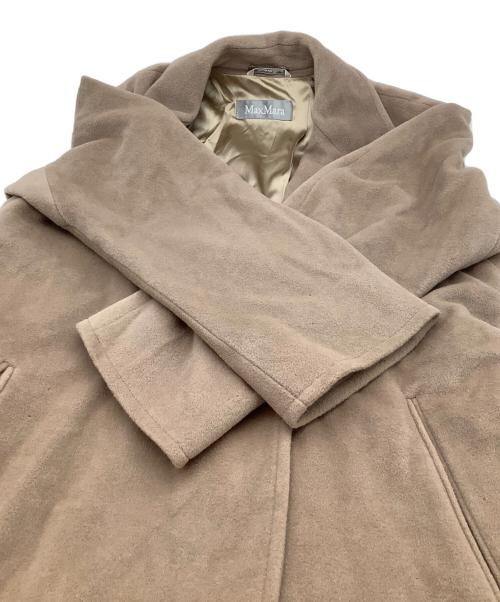 MaxMara（マックスマーラ）MaxMara (マックスマーラ) コート ベージュ サイズ:42の古着・服飾アイテム