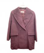 MaxMaraマックスマーラ）の古着「コート」｜パープル