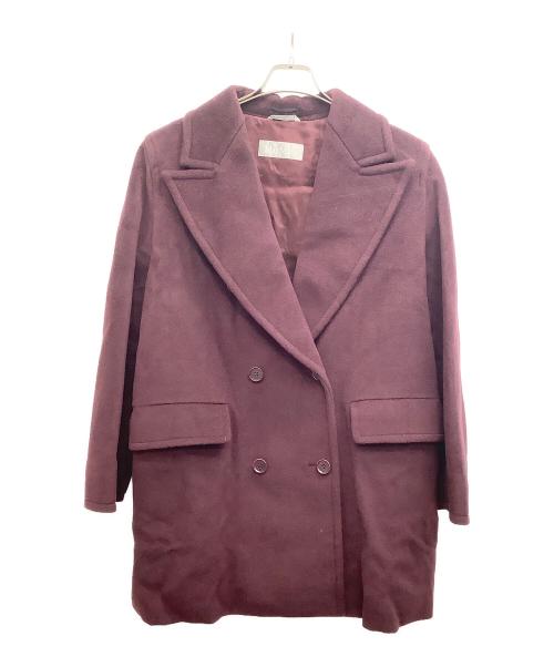 MaxMara（マックスマーラ）MaxMara (マックスマーラ) コート パープル サイズ:42の古着・服飾アイテム