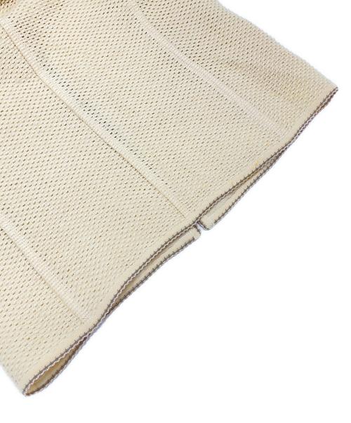 CHANEL（シャネル）CHANEL (シャネル) IDENTIFICATION アンサンブルニット ベージュ サイズ:40の古着・服飾アイテム